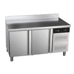   Fagor Concept mélyhűtött munkaasztal, 134x70x85 cm, 2 ajtós, felhajtással