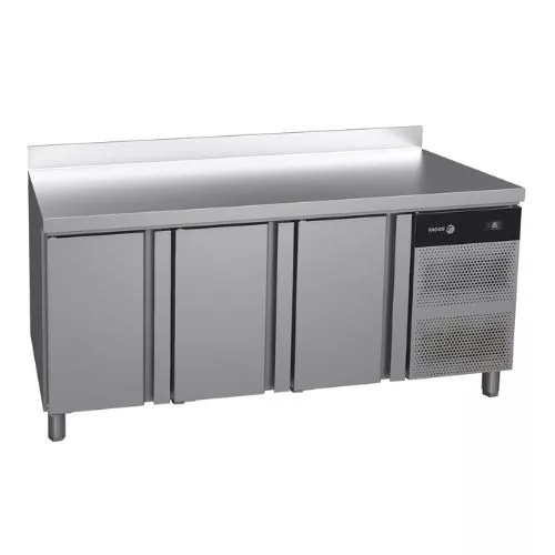 Fagor Concept hűtött munkaasztal, 179x70x85 cm, 3 ajtós, felhajtással