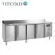 Tefcold mélyhűtött munkaasztal, felhajtással, 4 ajtós, GN1/1, 2230x700x980 mm