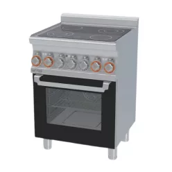   Lotus tűzhely, elektromos, 4 zónás, üvegkerámia, multifunkciós sütővel