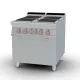Lotus tűzhely, elektromos, 4 szögletes zóna, légkeveréses sütővel, GN1/1, 21,32 kw