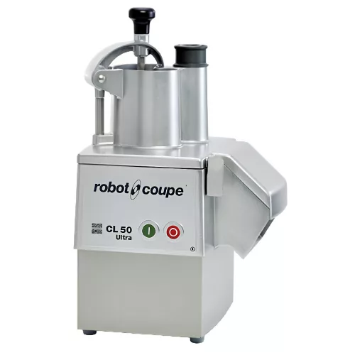 Robot coupe zöldségszeletelő, tárcsák nélkül, acél motorburkolat, 375 rpm 1F