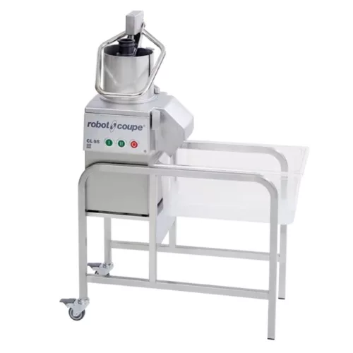 Robot coupe zöldségszeletelő, tárcsák nélkül, állvánnyal, 2 sebesség 375/750 rpm, 3F