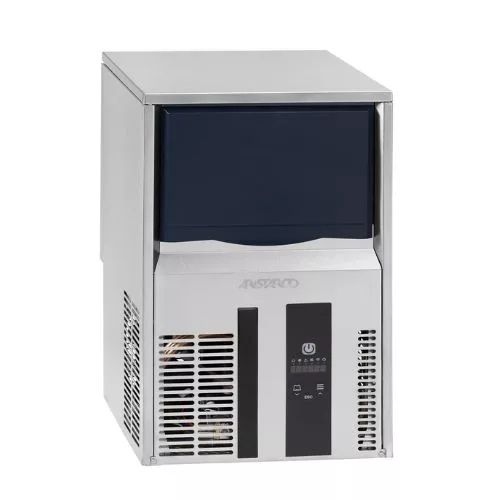 Jéggép, jégkocka, 30 kg/nap, pult alá építhető, vízhűtéses
