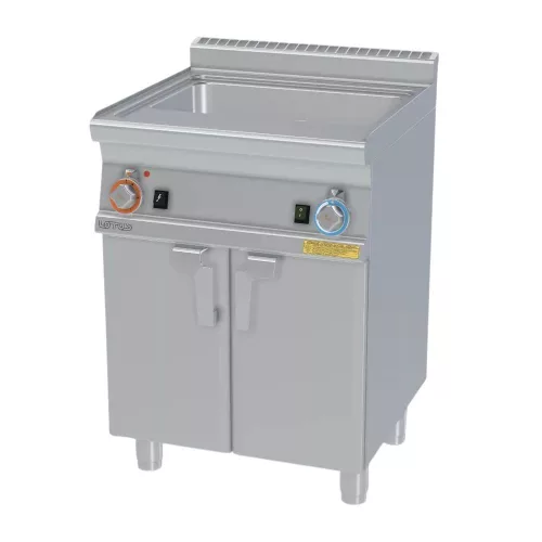 Lotus ipari tésztafőző, 600 as, gázüzemű, 1x40 liter, manuális vízfeltöltés, tárolóval