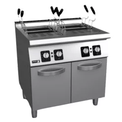   Fagor ipari tésztafőző, 700-as, elektromos, 2x26 liter, 2 medencés, 4 kosaras