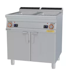   Lotus ipari tésztafőző, 700-as, elektromos, 2x25 liter, automata vízfeltöltés, tárolóval