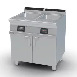   Lotus ipari tésztafőző, érintőkijelzős, 700-as, elektromos, 2x25 liter, automata vízfeltöltés, tárolóval