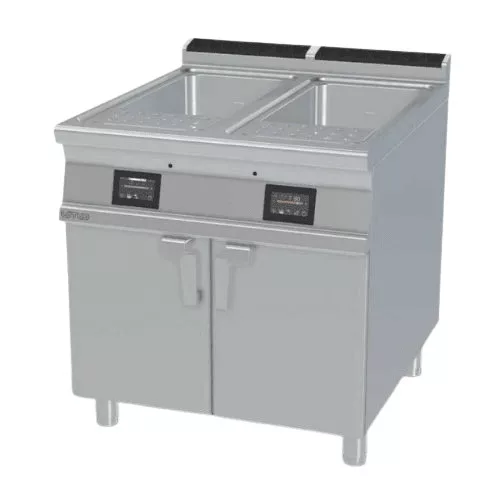 Lotus ipari tésztafőző, érintőképernyős, 900-as, elektromos, 2x40 liter, automata vízfeltöltés