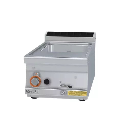 Lotus ipari tésztafőző, 700-as, gázüzemű, 1x13 liter, manuális vízfeltöltés, asztali