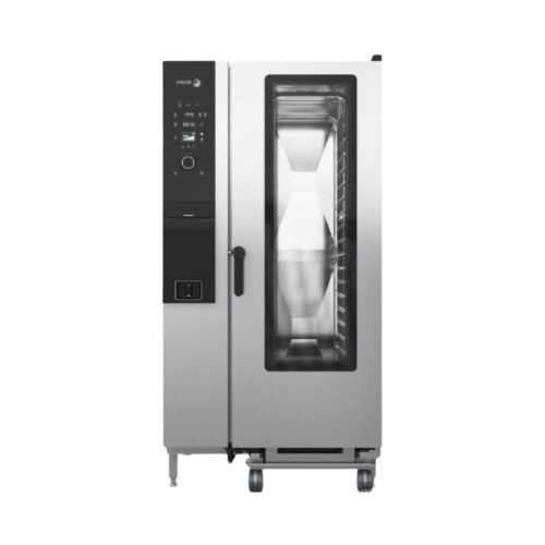 Fagor iKORE kombi sütő gőzpároló, gázos, bojleres, 20 x GN1/1 tálcás, elektromechanikus vezérléssel