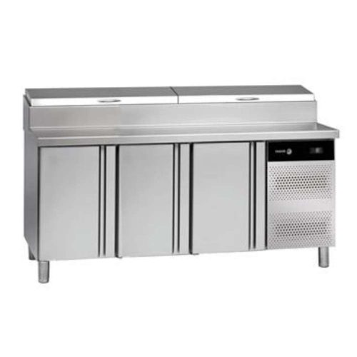 Fagor előkészítő hűtött munkaasztal, 3 ajtós, 9xGN1/3