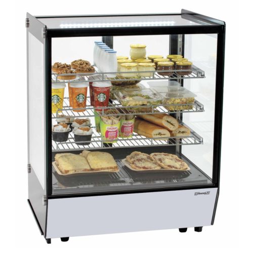 Casselin beépíthető kínáló hűtővitrin, 145 literes, 0,33 kW