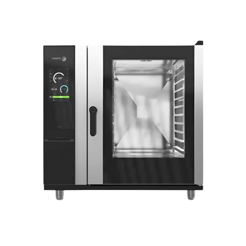 Fagor iKORE kombi sütő gőzpároló, gázos, direkt befecskendezéses, 10 x GN2/1 tálcás, elektromechanikus vezérlés