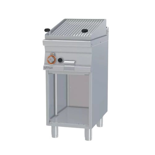 Lotus rostlap, gázüzemű, nyílt rostélyú, álló, nyílt tárolóval