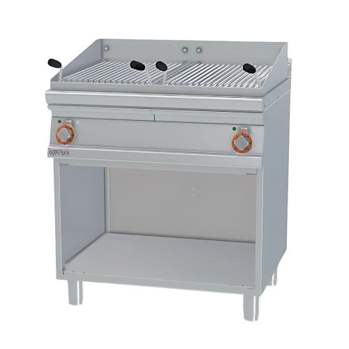 Lotus rostlap, elektromos, nyílt rostélyú, álló, nyitott tárolóval