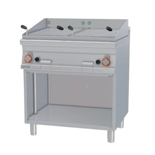 Lotus rostlap, gázüzemű, nyílt rostélyú, álló, nyílt tárolóval