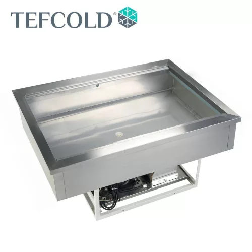 Tefcold Hűtött medence, 69 L, 2 db GN1/1, statikus hűtés