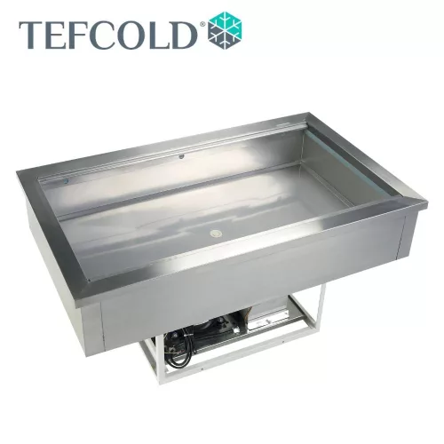 Tefcold Hűtött medence, 104 L, 3 db GN1/1, statikus hűtés