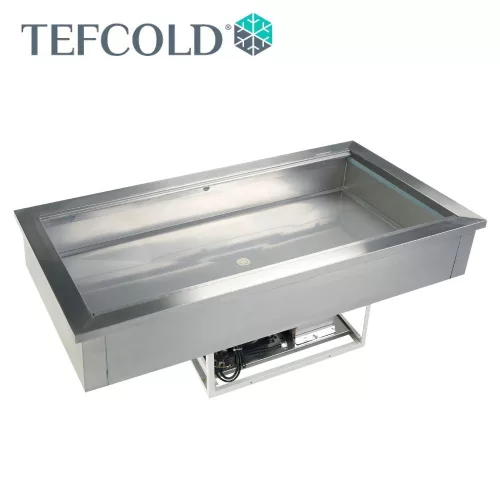 Tefcold Hűtött medence, 139 L, 4 db GN1/1, statikus hűtés