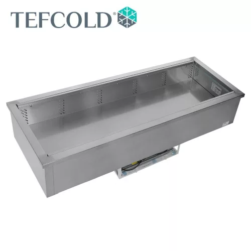 Tefcold Hűtött medence, 266 L, 5 db GN1/1, ventillációs hűtés