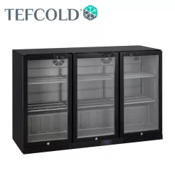   Tefcold italhűtő, 287 literes, ventilációs, háromajtós, 1350x520x870 mm