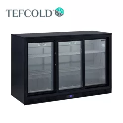   Tefcold italhűtő, 288 literes, ventilációs, háromajtós, 1350 x 526 x 870 mm