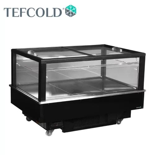 Tefcold impulzus hűtő/fagyasztó, fekete, 480 L, 1,251 kW