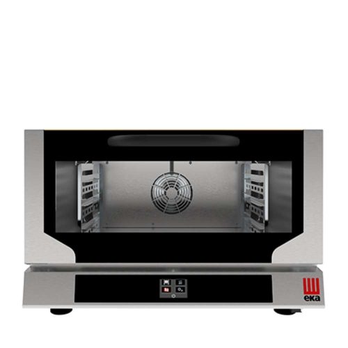 Tecnoeka légkeveréses ipari sütő, manuális párásítás, elektromos, 3xGN1/1, digitális