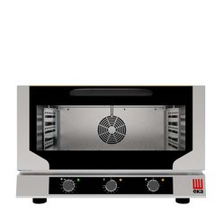   Tecnoeka kombi sütő gőzpároló, elektromos, cukrászati, 3 tálcás, manuális