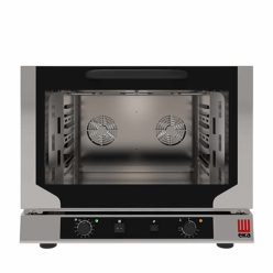   Tecnoeka kombinált sütő párolóberendezés, elektromos, 4 x GN1/1 cm, gasztronómiai, mechanikus vezérléssel, grillfunkcióval