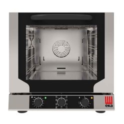   Tecnoeka multifunkciós sütő, elektromos, 4 x 429x345 mm, cukrászati/pékipari, mechanikus vezérléssel