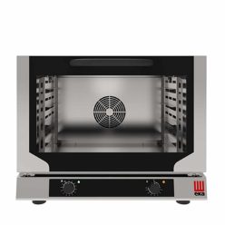   Tecnoeka ipari sütő, elektromos, légkeveréses, cukrászati 4 tálcás, manuális