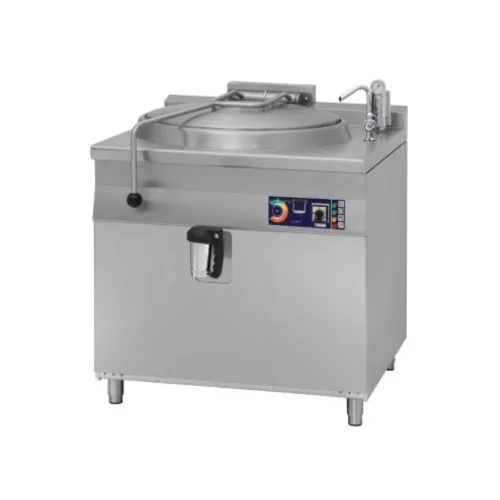 Főzőüst, elektromos, 100 literes, indirekt, automata vízfeltöltés