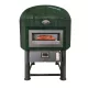 MAM Forni Napoli forgózsámolyos pizzakemence, elektromos, RAL festett, 18,5 kW