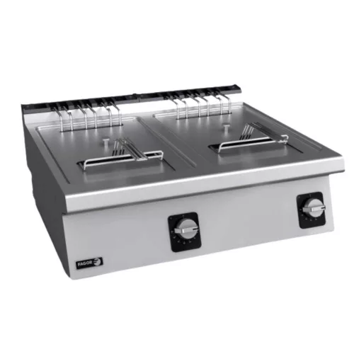 Fagor olajsütő, elektromos, 2x8 liter, asztali