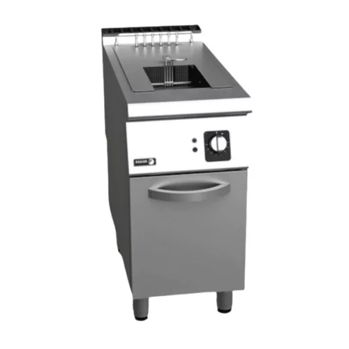 Fagor olajsütő, elektromos, 1x15 literes, 1 medencés, 1 nagy kosár