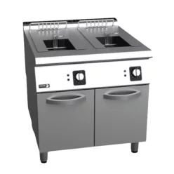   Fagor olajsütő, elektromos, 2x15 literes, 2 medencés, 2 nagy kosár