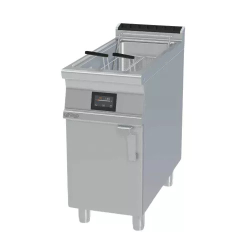 Lotus olajsütő, érintőképernyős, elektromos, 900-as, 1x18 literes, tárolóval