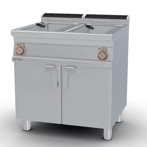 Lotus olajsütő, elektromos, 700-as, 2x13 literes, tárolóval