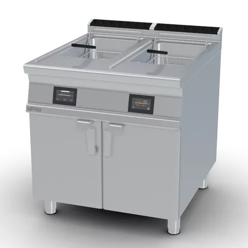 Lotus olajsütő, érintőképernyős, elektromos, 900-as, 2x18 literes