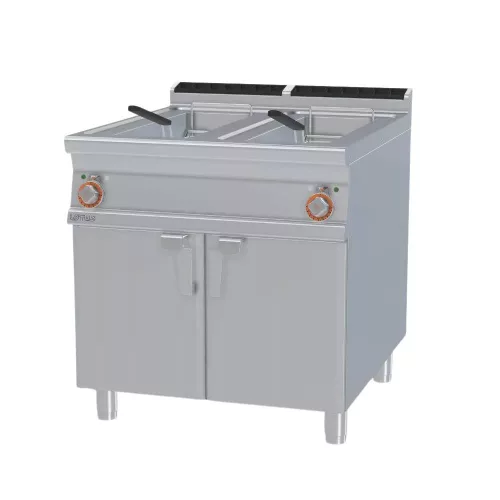 Lotus olajsütő, gázüzemű, 900-as, 2x18 literes, tárolóval