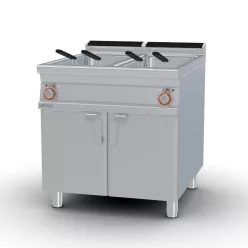   Lotus olajsütő, elektromos, 900-as, 2x25 literes, tárolóval