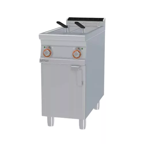 Lotus olajsütő, elektromos, 900-as, 2x8 literes, tárolóval