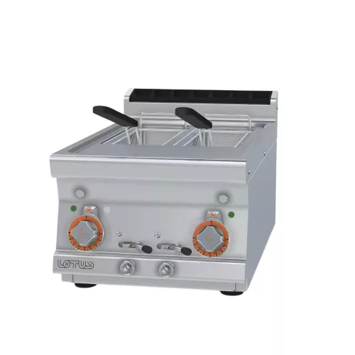 Lotus olajsütő, elektromos, 700-as, 2x8 literes, asztali