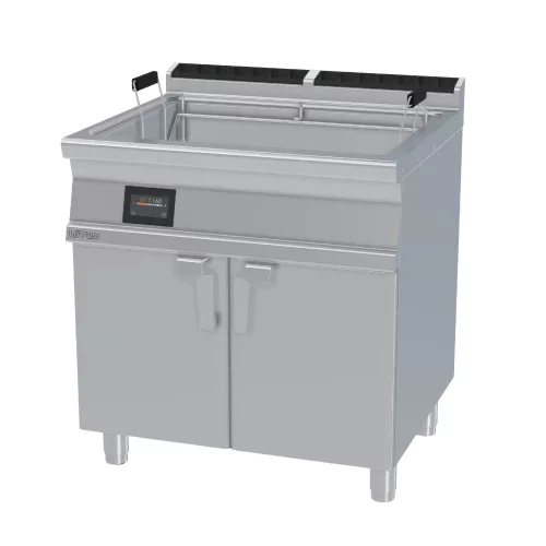 Lotus olajsütő, érintőképernyős, elektromos, 700-as, 1x45 literes, tárolóval