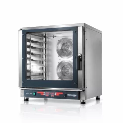   Tecnodom Ipari sütő, elektromos, légkeveréses, 7 tálcás, digitális, 10,7 kw