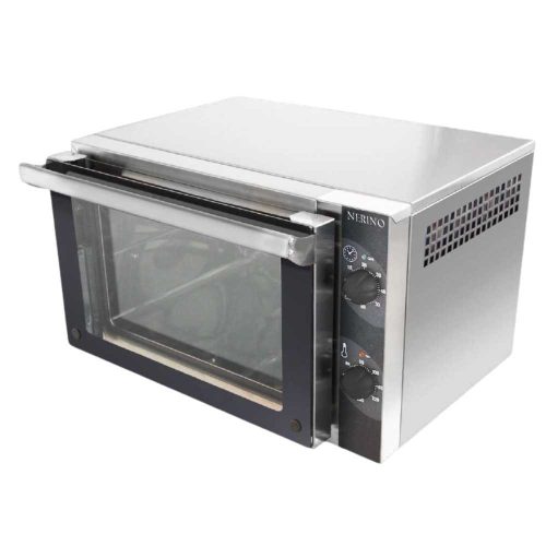 Tecnodom ipari sütő, elektromos, légkeveréses, 3xGN2/3 tálcás, mechanikus