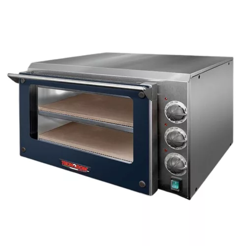 Tecnodom Etna Pizzakemence, elektromos, kétkamrás, 2x420 mm, 3 kW