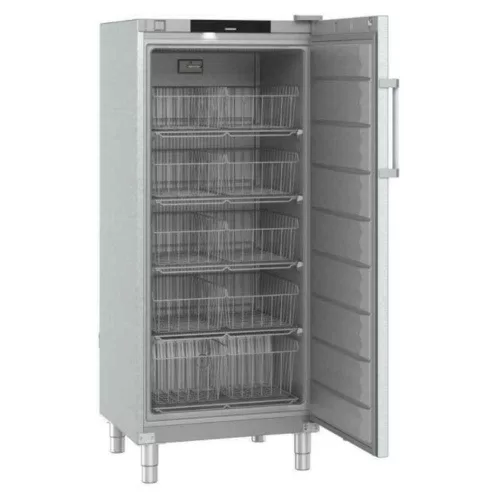 Liebherr mélyhűtő szekrény, 499 literes, statikus, rozsdamentes acél